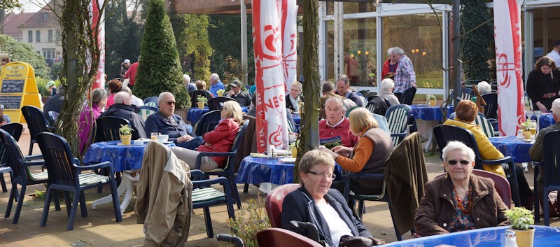 Caf in der Wandelhalle